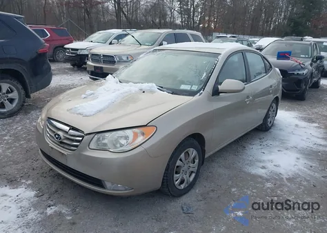 2010 Hyundai Elantra Gls из США, поврежденный, VIN KMHDU4AD3AU833294